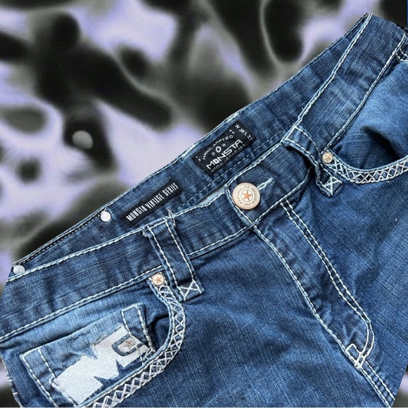 y2k handmade MONSTA jeans - Picture 3 of 5